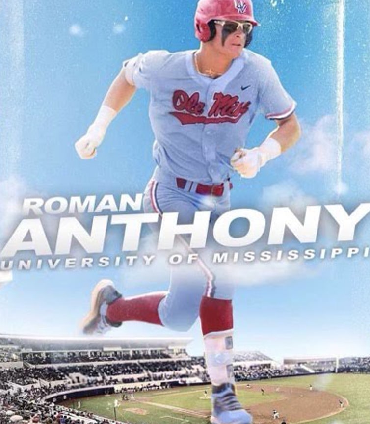 Roman Anthony Ole Miss Commitment